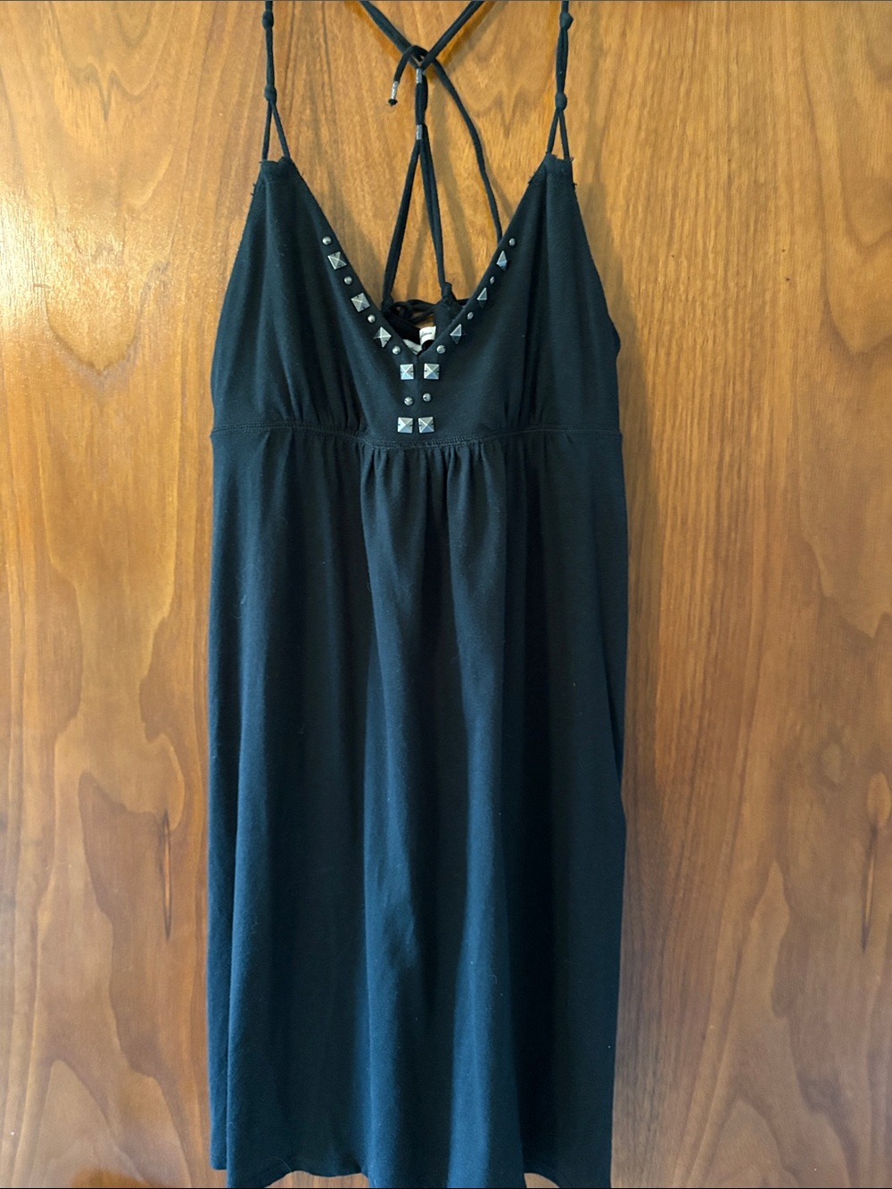 American Eagle Outfitters Black Stud-Accent Dress or Beach Cover